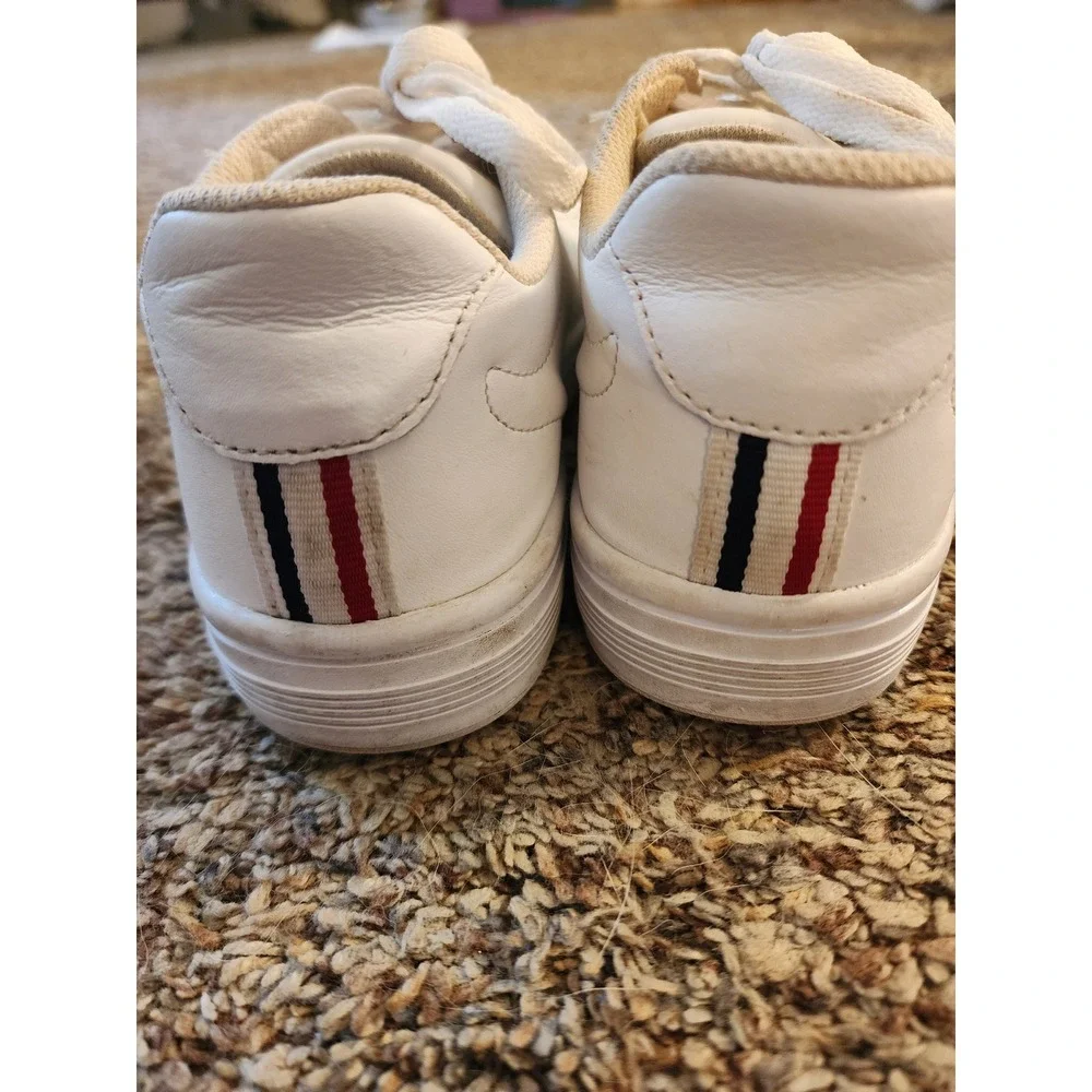 K-Swiss Court Casini White Leather Low Top Sneakers Women 8